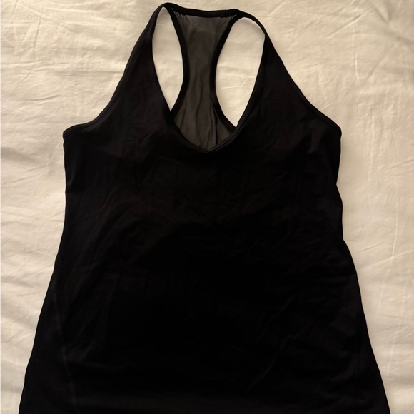 Black Lululemon Racerback Tank Top - Picture 1 of 2
